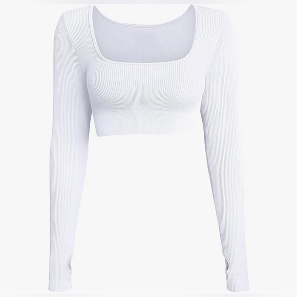 M - 2Pack Long Sleeve Crop - Picture 2 of 6